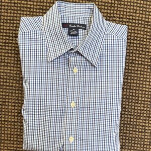 Boys 346 no iron Brooks Brothers Dress Shirt Medium